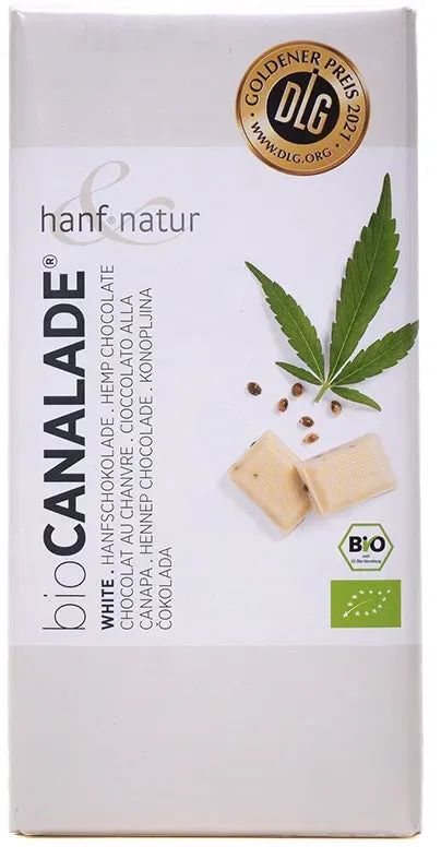 hanf&natur Weiße Hanfschokolade