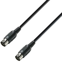 Adam Hall Cables 3 STAR MIDI 0075 BLK Audio-Kabel 0,75 m