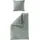 BIERBAUM Chic Uni Unifarben Grün 240 x 220 cm + 2 x 80 x 80 cm