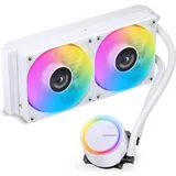 Jonsbo TG-240 AiO Wasserkühlung, ARGB, 240mm 2 PWM Lüfter Schwarz