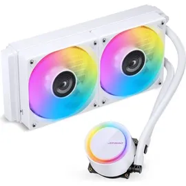 Jonsbo TG-240 AiO Wasserkühlung, ARGB, 240mm 2 PWM Lüfter Schwarz