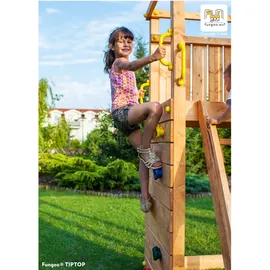 fungoo Spielturm Fortress TipTop Rainbow Holz