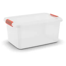 KIS Aufbewahrungsbox K Latch L 28 x 39 x 59 cm 1-tlg. transparent-orange
