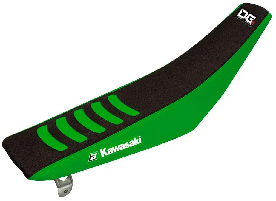 Blackbird Racing Double Grip 3 Kawasaki Kx 1432h Sitzbezug - Black / Green - One Size