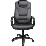 Microfaser anthrazit/schwarz