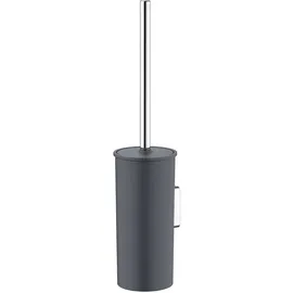 Keuco Toilettenbürstengarnitur Moll verchromt/antrazit (12764010101)