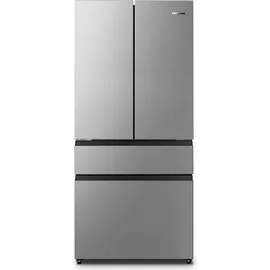 Hisense RF540N4SBI2 French Door (480 l, 1817 mm hoch, Edelstahl)