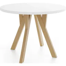 WFL GROUP Avero Ø 100 cm weiß