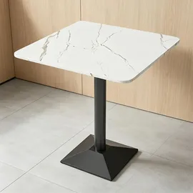 360Home Esszimmertisch 60 x 75 x 60 cm weiß