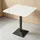 360Home Esszimmertisch 60 x 75 x 60 cm weiß