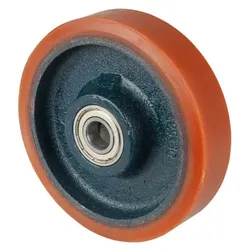 Polyurethanrad Art.-Nr. C10.125 - orange