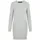 Vero Moda Doffy O-neck Noos Kurzes Kleid Light Grey Melange M