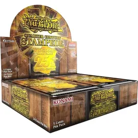 Yu-Gi-Oh! Quarter Century Stampede Booster Display