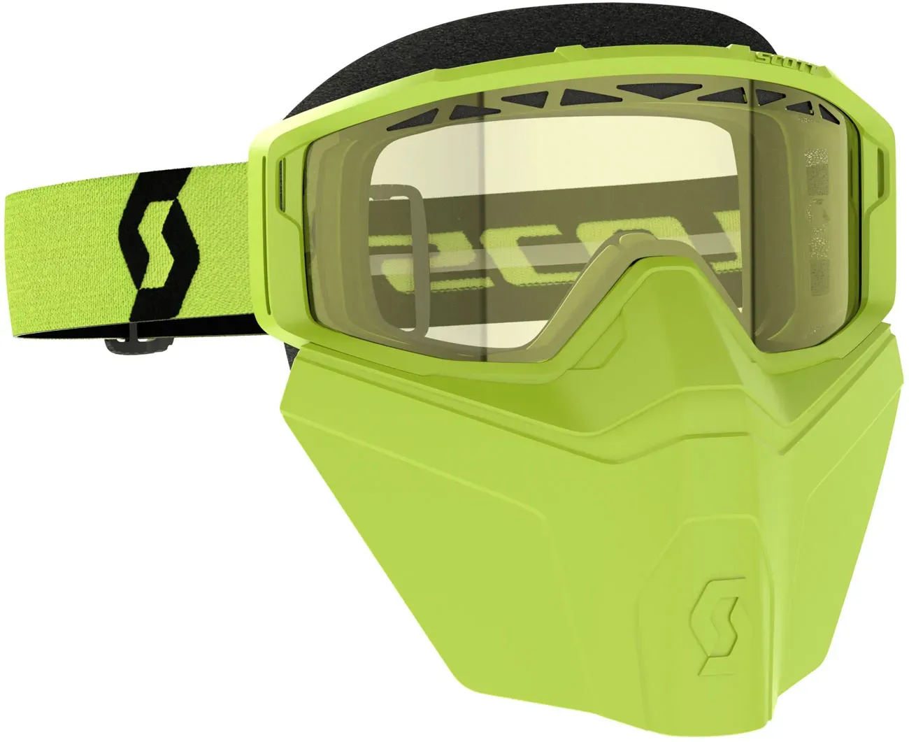 Scott Primal Safari, masque lunettes de protection - Jaune/Noir Jaune Teinté - Taille unique