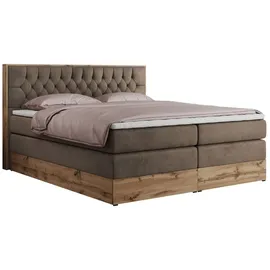 MKS Meble Amore King 180 x 200 cm H3 Braun