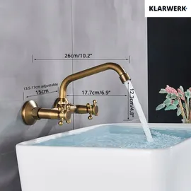 klarwerk Julian Kaltwasser-Armatur Schwarz