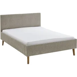 Meise Möbel Polsterbett Kreta 140 & Braun