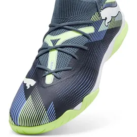 Puma Future 7 Match IT Hallenschuhe Unisex Gray Skies-Puma White-Fizzy Apple 47
