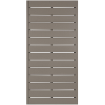 Andrewex Sichtschutzzaun Element Faro 180 x 90 cm grau lackiert