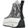 Rieker Plateausneaker Damen Weite Normal Weiß/Schwarz 41