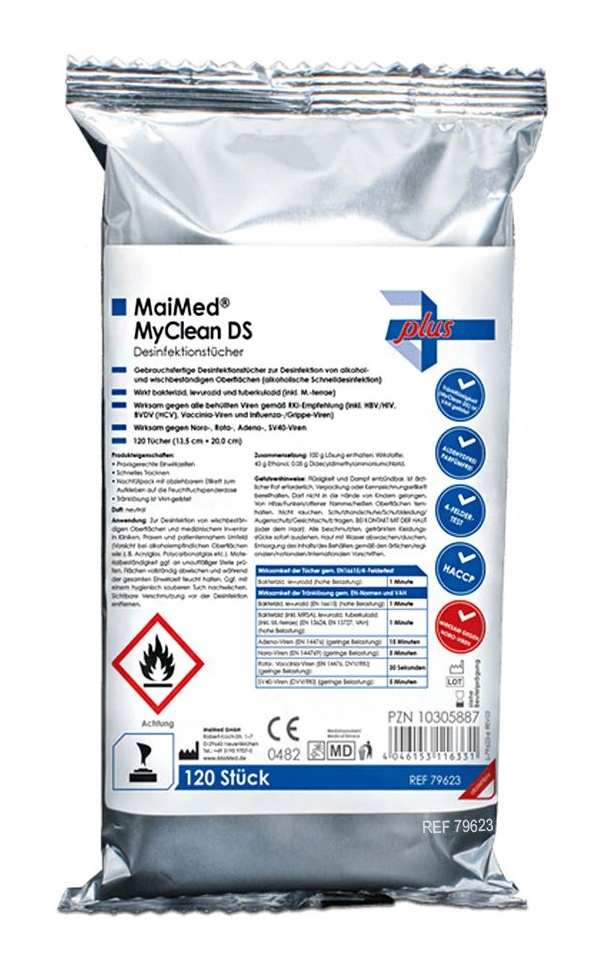 MaiMed MyClean Desinfektionstücher Refill 120 St