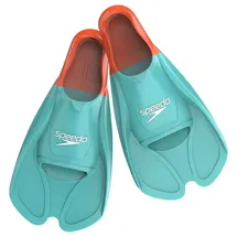 Speedo Unisex Erwachsene Biofuse Flossen für Schwimmtraining | Bequemer Sitz | Ergonomisches Design | Schwimmtraining Trainingshilfen, Arctic Glass, 8-9