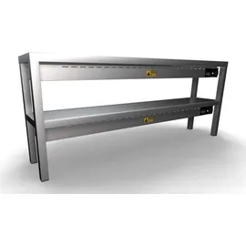 CombiSteel Aufsatzbord Keramisch Beheizt 2 Stufig 1600 8 Heaters Of 250W
