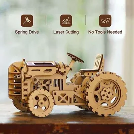 ROKR 3D-Holz-Puzzle Traktor Modellbausatz