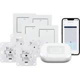 HOMEMATIC IP Starterset Rollladensteuerung für 4 Rollläden oder Markisen