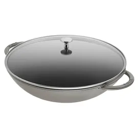 Staub Wok 37 cm, mit Deckel