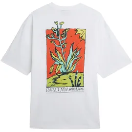Scotch & Soda T-Shirt Front & Back Artwork Tee weiß L