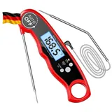 Fleischthermometer Digital, Sofort Lesen Bratenthermometer Ofenthermometer,