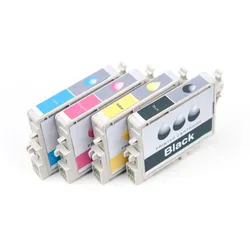 Multipack kompatibel zu Epson C13T01Dx00 enthält 4x Tintenpatrone