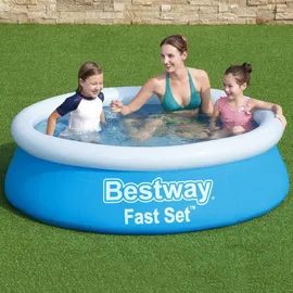 BESTWAY Fast Set Aufstellpool ⌀ 183 x 51 cm Blau