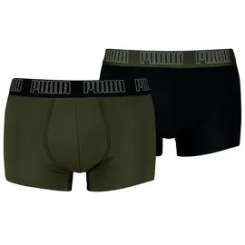 Puma Herren Unterhose EVERYDAY TRUNK 2P, FOREST NIGHT, S