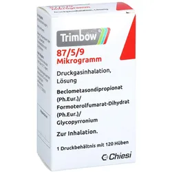 Trimbow 87 μg/5 μg/9 μg 120 Hub Druckgas 120 Sp