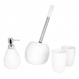 Testrut Badaccessoire-Set Weiß