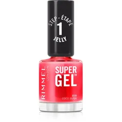 Rimmel Super Gel Gel-Lack für Fingernägel - keine UV/LED Lampe erforderlich Farbton 010 Coco Suga 12 ml