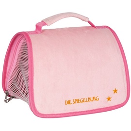 Die Spiegelburg Reisetasche für Plüschtiere, rosa - Lustige Tierparade