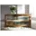 Massivmoebel24 Couchtisch Vintage mehrfarbig Akazie 100 x 100 x 50 cm
