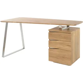 MCA Furniture MCA Schreibtisch Tori Holz Braun Eiche