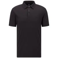 BOSS Poloshirt mit Brand-Schriftzug, Black, L