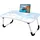 luxuskollektion Laptop-Tisch Cartoon-Tragbar Betttablett klappbare Beine Blau - Blau
