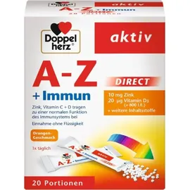 Doppelherz Aktiv A-Z  + Immun Direct  Pellets 20 St.