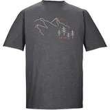 KILLTEC Herren T-Shirt Kurzarm/Rundhalsausschnitt KOS 78 MN TSHRT, dunkelanthra, L, 44212-000