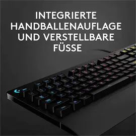 Logitech G213 Prodigy RGB Gaming Keyboard DE