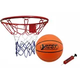 Best Sporting Basketball Set, Basketballkorb mit Basketball und Pumpe