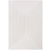 Kadima Design Teppich, Beige, Textil, Abstrakt, Rechteckig, 160x230 cm, pflegeleicht, Teppiche & Böden, Teppiche, Outdoorteppiche