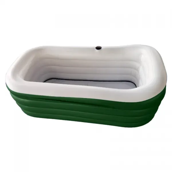 Airtub - Aufblasbare Badewanne für Erwachsene - Dunkelgrün