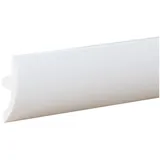 PROVISTON Stuckleiste 36,6 x 70 x 200 cm Weiß